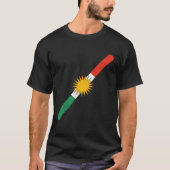 Kurdistan Kurdish 2 Tシャツ (正面)