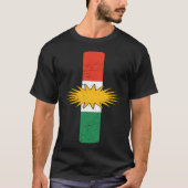 Kurdistan Kurdish 5 Tシャツ (正面)