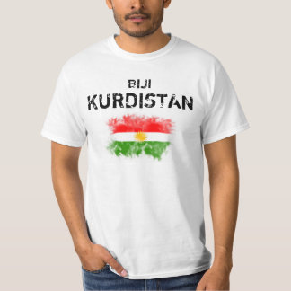 Kurdistan T-Shirt with "Biji Kurdistan" Tシャツ