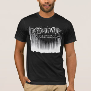 Kuriosity Killz -アメリカの服装のTシャツ(黒) Tシャツ