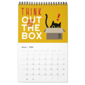 Kuro Catto 2026 Calendar カレンダー (3月 2026)