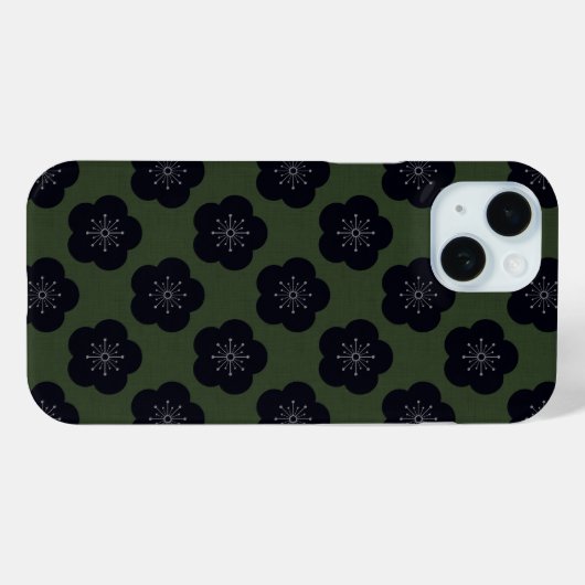 KURO UME - Bold-Khaki Case-Mate iPhoneケース (裏面 (横))