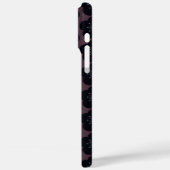 KURO UME - Seamless - Bordeaux Case-Mate iPhoneケース (裏面 / 左)