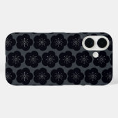 KURO UME - Seamless - Gray Case-Mate iPhoneケース (裏面 (横))