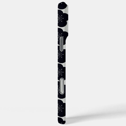 KURO UME - Seamless - White Case-Mate iPhoneケース (裏面 / 右)