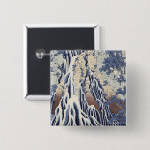 Kurokamiの山のKirifuriの秋 缶バッジ (正面&裏面)