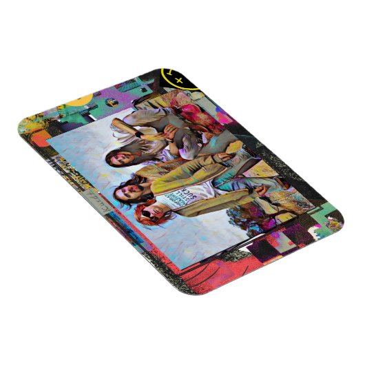 Kurt, Dave & Chris Square  マグネット (右側)