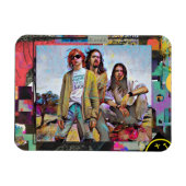 Kurt, Dave & Chris Square  マグネット (横)