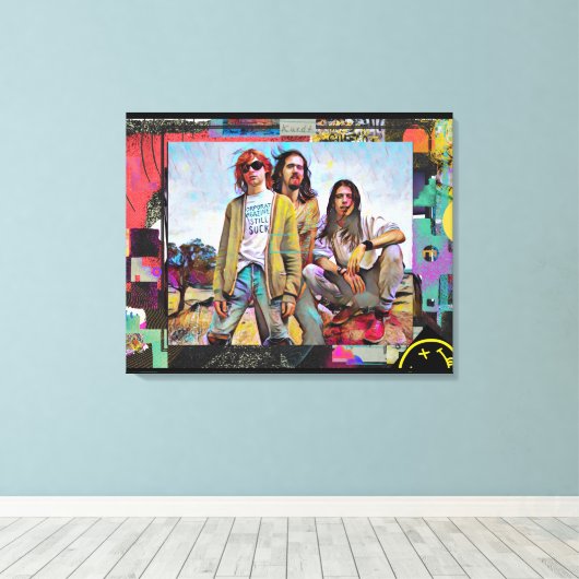 Kurt, Dave &ChrisCanvas Print キャンバスプリント (インサイチュ (ウッドフロア))