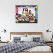 Kurt, Dave &ChrisCanvas Print キャンバスプリント (インサイチュ (寝室))