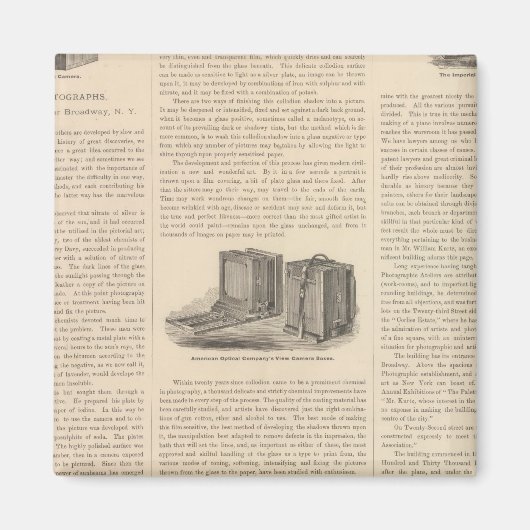 Kurtz、写真 マグネット (正面)