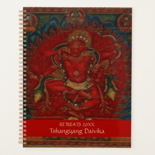 Kurukulla from Tibetan Buddhism Personalized プランナー手帳 (正面)