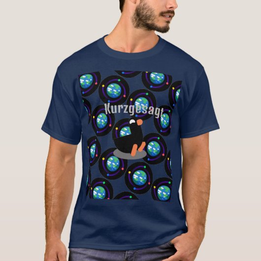 Kurzgesagt camisa tシャツ (正面)