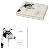 Kurzhaar Collie ラバースタンプ (押印)