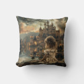 Kussen met Princess Elly in Fantasy Sfeer  クッション (正面)