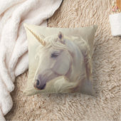 Kussen met Witte Unicorn Sparkle クッション (ブランケット)