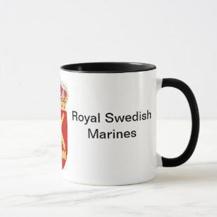 Kustartilleriet、Amfkåren、王室のなスウェーデンの海兵隊員 マグカップ