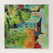 Kustodiev artwork, View from the Window ジグソーパズル (横)