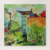 Kustodiev artwork, View from the Window ジグソーパズル (縦)