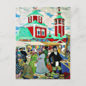 Kustodiev - At the Fair ポストカード (正面)