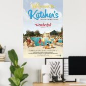 Kutshers Film Posterへようこそ ポスター (ホームオフィス)