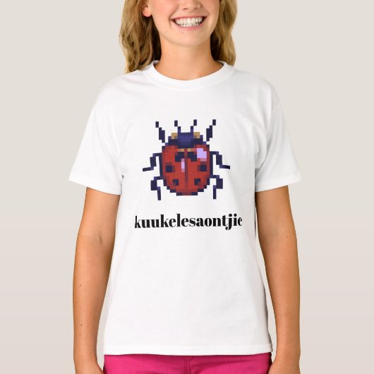 kuukelesaontjie pixel art tシャツ (正面)