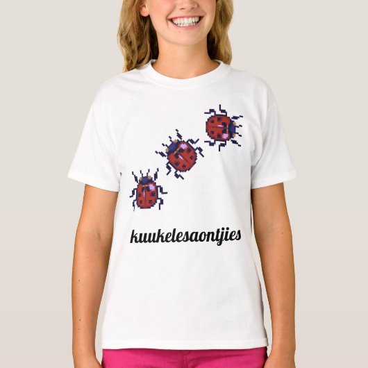 kuukelesaontjie pixelart shirt tシャツ (正面)