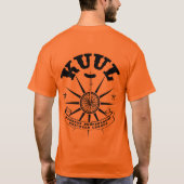 KUULのオレンジTシャツ(2011年) Tシャツ (裏面)
