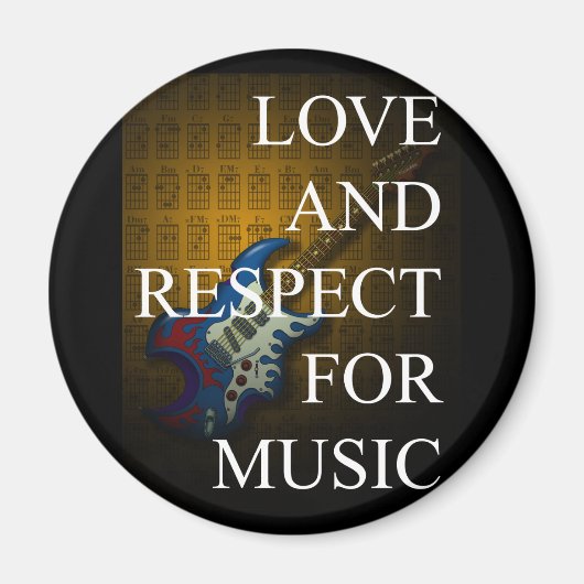 KuuMa Guitar Love 02 マグネット (正面)