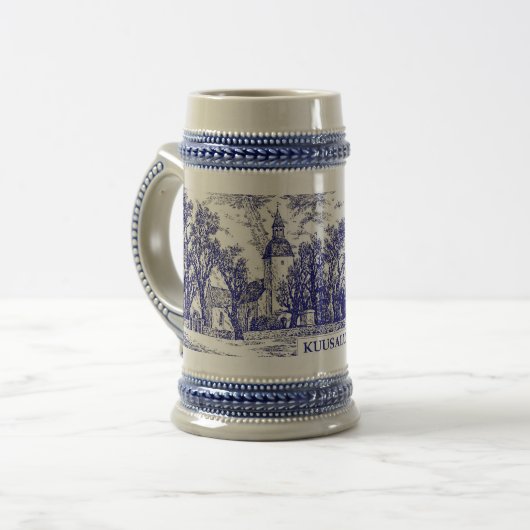 Kuusalu-Kirche ビールジョッキ (正面左)