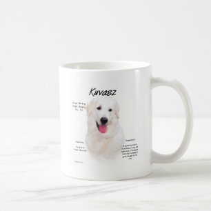 Kuvaszの歴史のデザイン コーヒーマグカップ