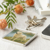 Kuvasz キーホルダー (側面)