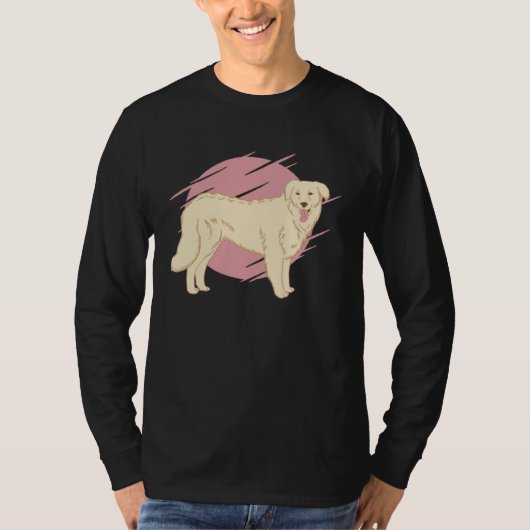 Kuvasz dog tシャツ (正面)