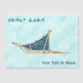 Kuvianak Innovia – 雪の上に犬ぞり (正面)