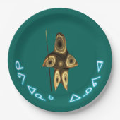 Kuvianak Innovia - Fractal Inuit Hunter ペーパープレート (正面)