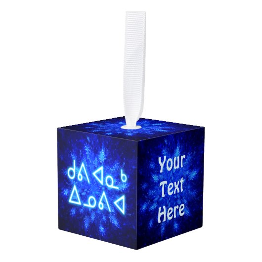 Kuvianak Innovia - Snowburst キューブオーナメント (正面アングル)