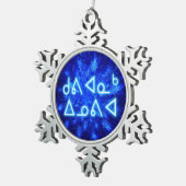 Kuvianak Innovia - Snowburst スノーフレークピューターオーナメント (右)