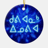 Kuvianak Innovia - Snowburst セラミックオーナメント (正面)