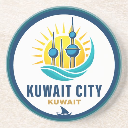 Kuwait City Kuwait Middle East コースター (正面)