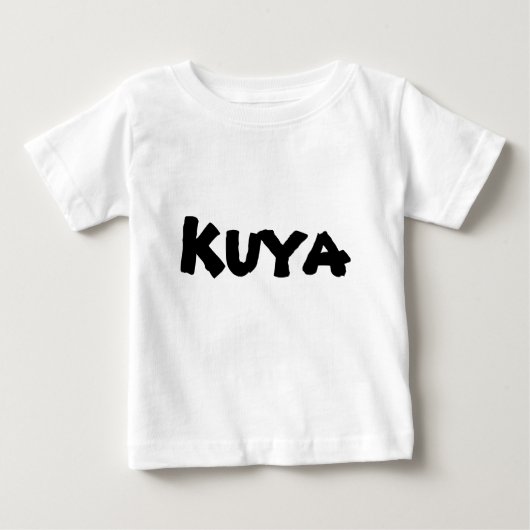 Kuyaの乳児か幼児のTシャツ ベビーTシャツ (正面)