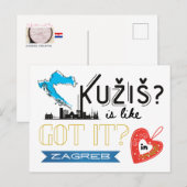 Kužiš? Zagreb Croatia ポストカード (正面/裏面)