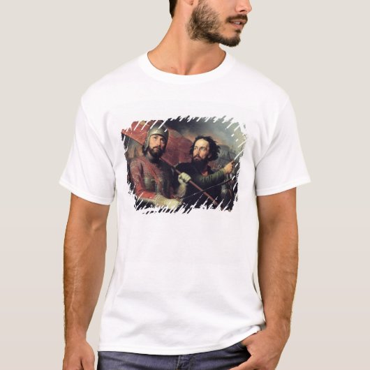 Kuzma Minin及びDmitry Pozharskyの国民 Tシャツ (正面)