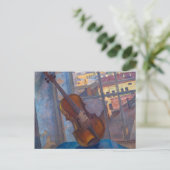 Kuzma Petrov-Vodkin – バイオリン ポストカード (スタンド正面)