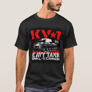 KV-1ソ連重タンク Tシャツ