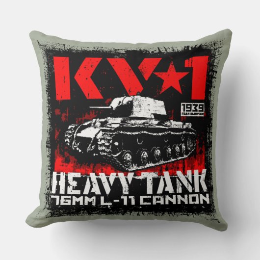 KV-1ソ連重戦車 クッション (正面)