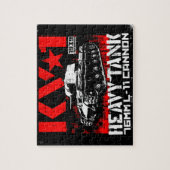 KV-1ソ連重戦車 ジグソーパズル (縦)