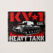 KV-1ソ連重戦車 ジグソーパズル (横)