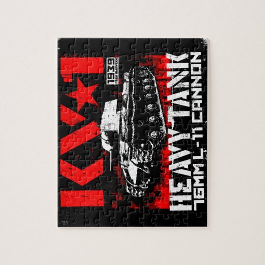 KV-1ソ連重戦車 ジグソーパズル (縦)