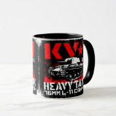 KV-1ソ連重戦車 マグカップ (正面右)