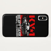 KV-1ソ連重戦車 Case-Mate iPhoneケース (裏面(横))